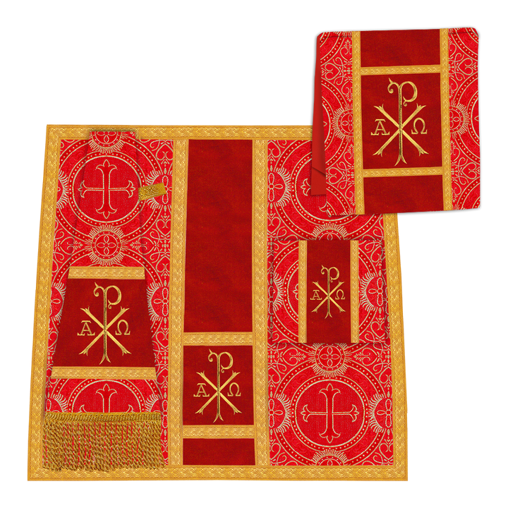 Gothic Chasuble with Ornate Braided Trims