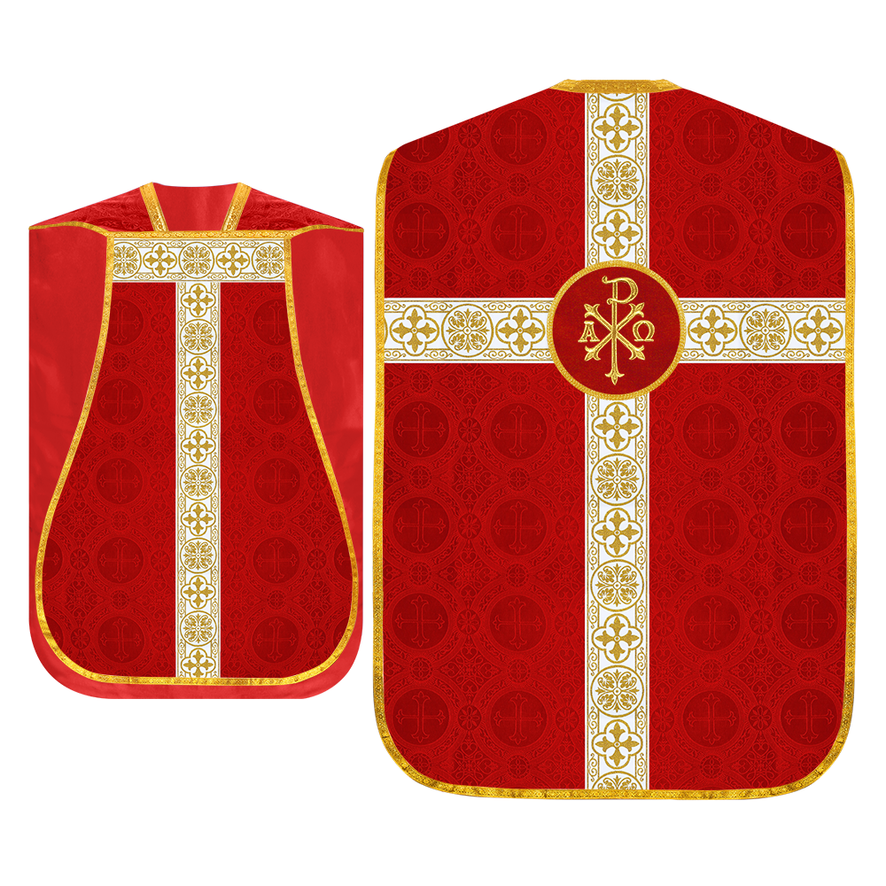 Roman Catholic Chasuble with Spiritual Motif