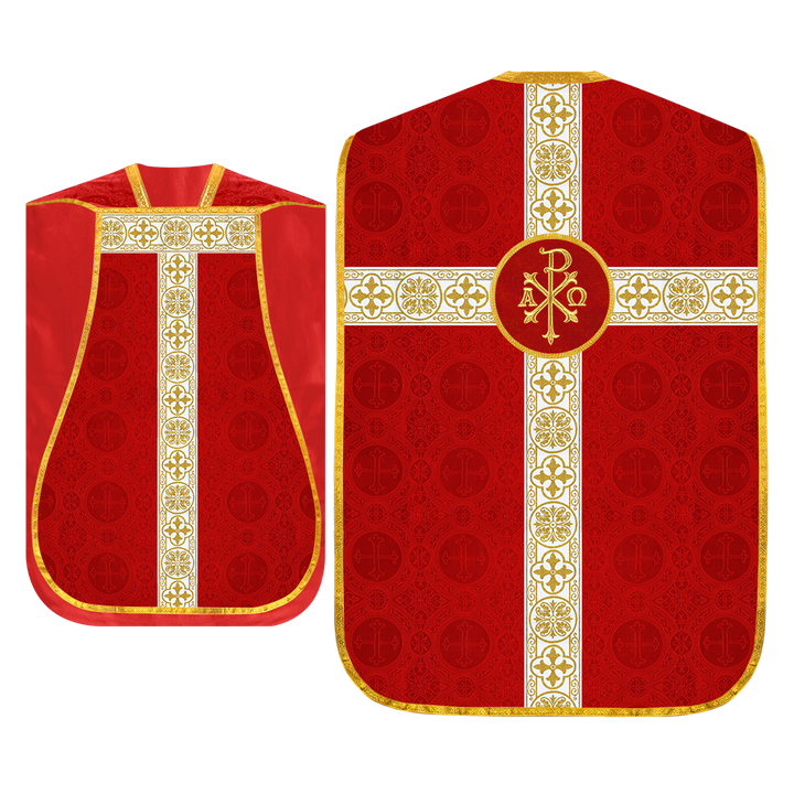 Roman Catholic Chasuble with Spiritual Motif