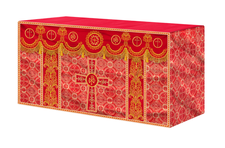 Altar Parament with Motif and Trims