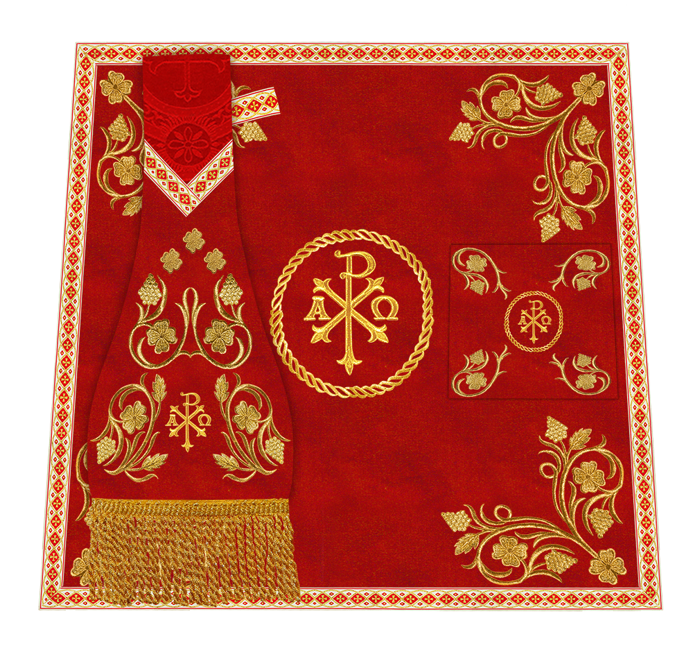 Grapes Embroidery Mass set with Motif