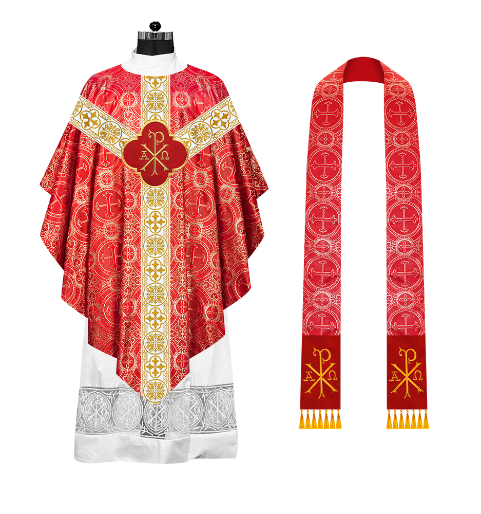 Traditional Liturgical Pugin Chasuble Vestments