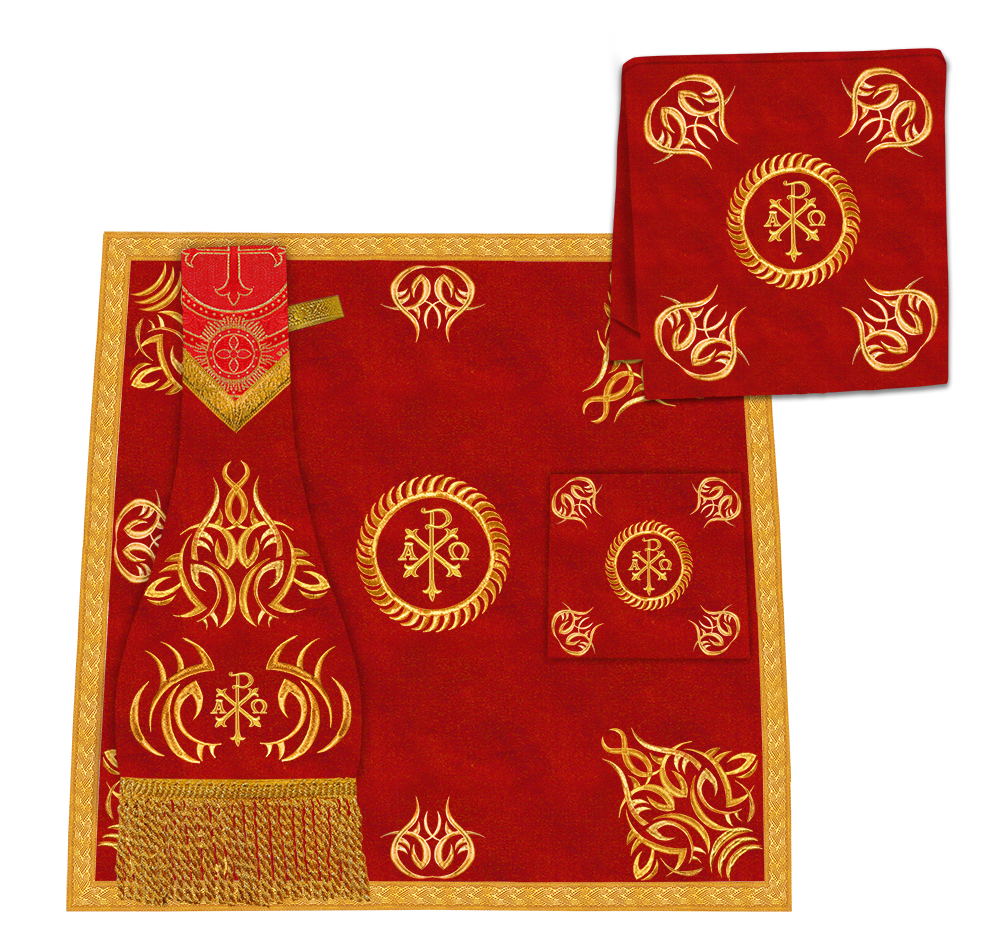 Fiddleback vestment with stole