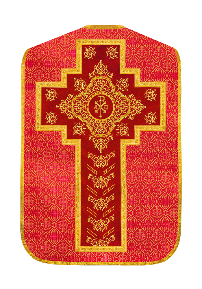 Fiddleback Vestment with Adorned Orphrey