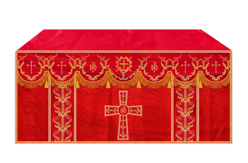 Church Altar Parament with Trims