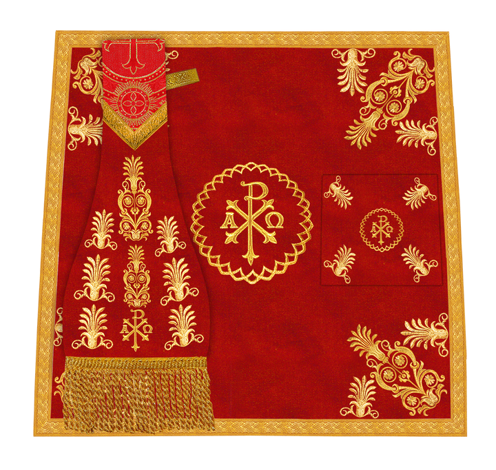 Mass set with solemn designs