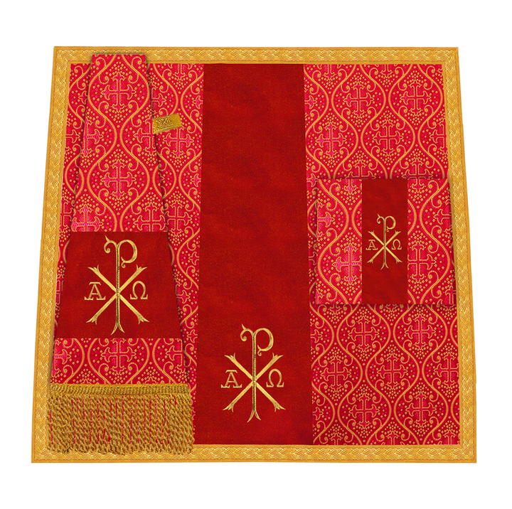 Liturgical Altar Mass Set with adorned motif