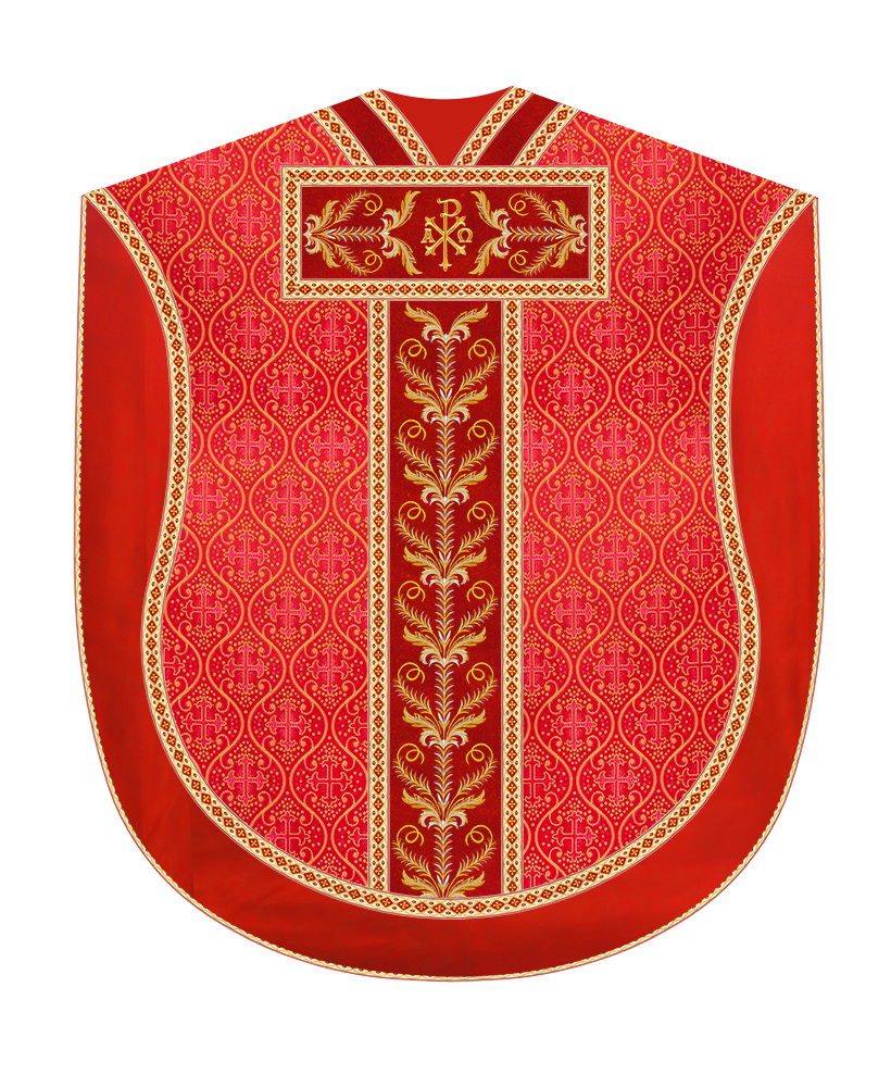 Borromean Chasuble Vestment With Liturgical Trims