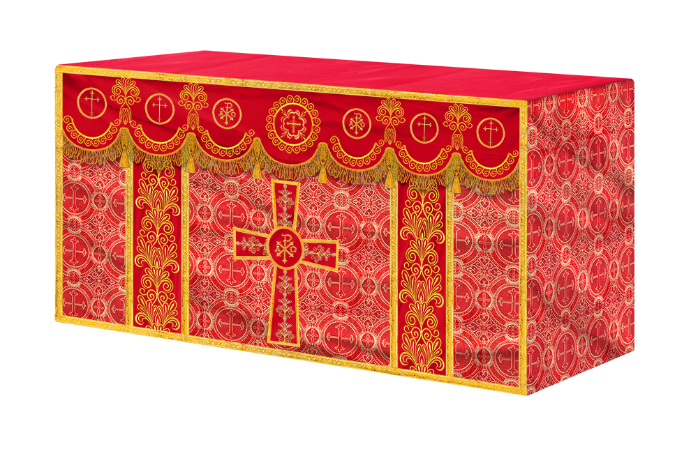 Altar Cloth with Liturgical Motif