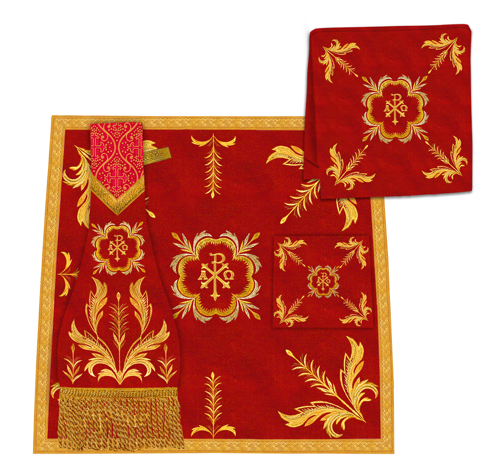 Roman Chasuble with liturgical motifs