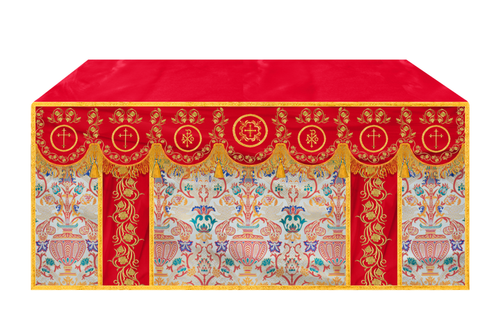 Grapes Embroidery Tapestry Altar Cloth