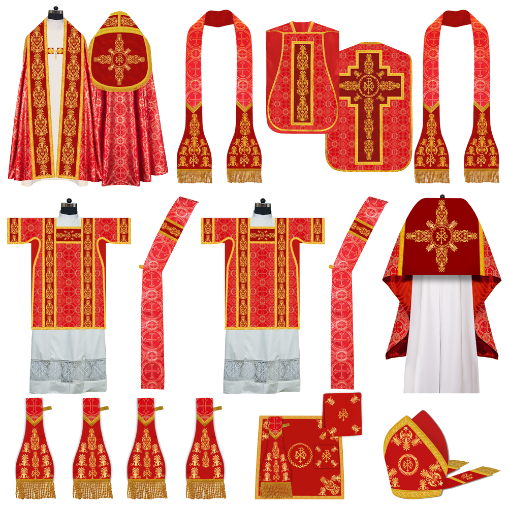 Catholic Roman Highline Mass Set Vestment