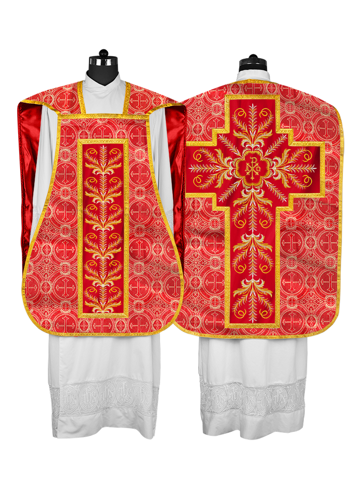 Roman Chasuble with liturgical motifs