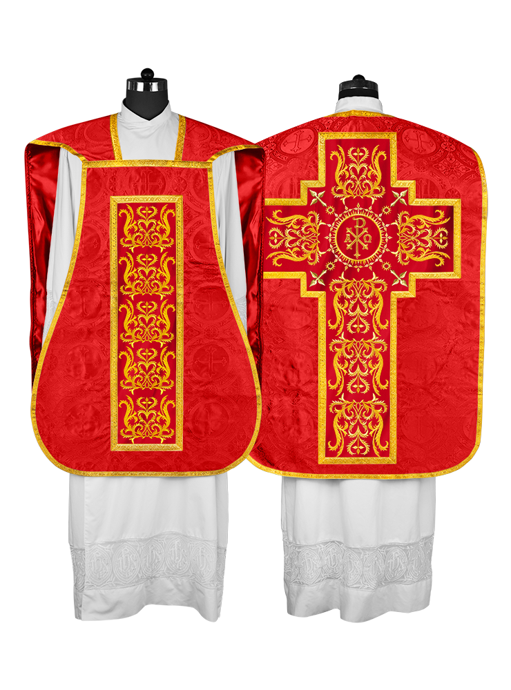 Roman Chasuble with matching stole