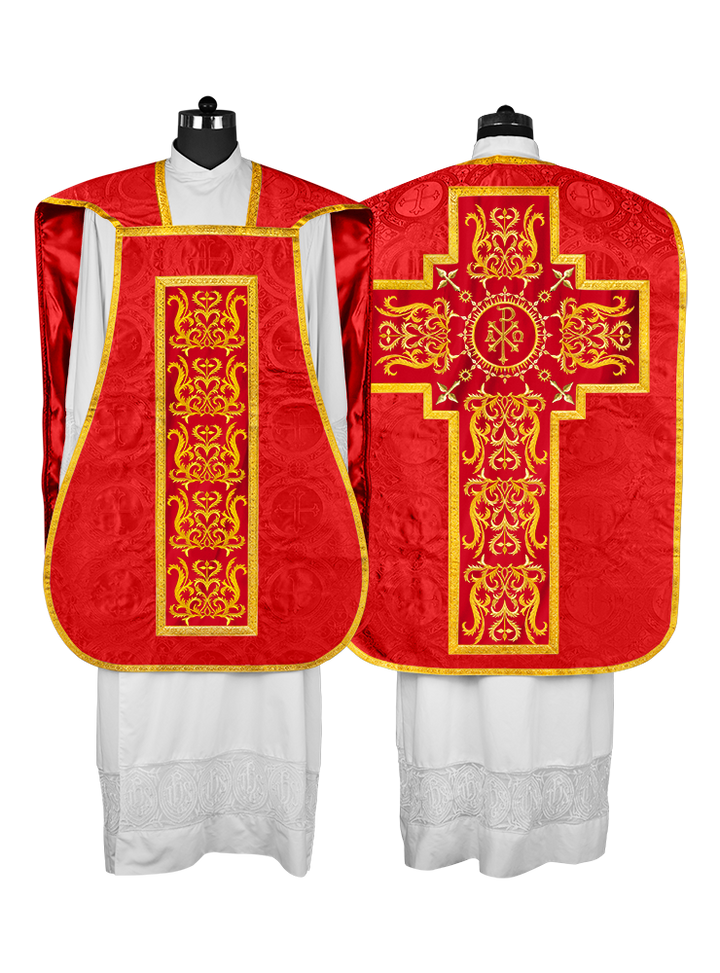 Roman Chasuble with matching stole