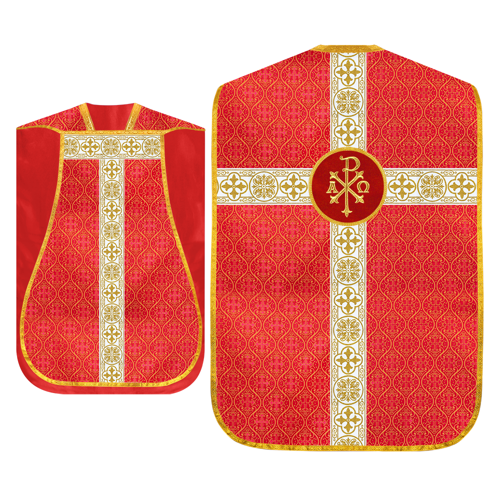 Roman Catholic Chasuble with Spiritual Motif