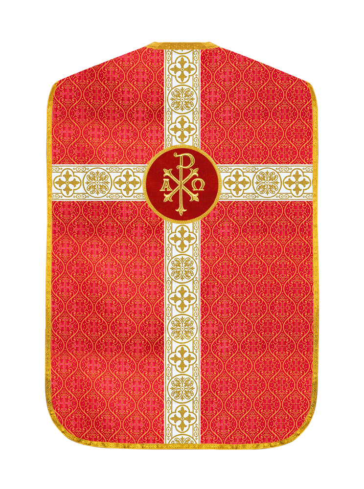 Roman Catholic Chasuble with Spiritual Motif