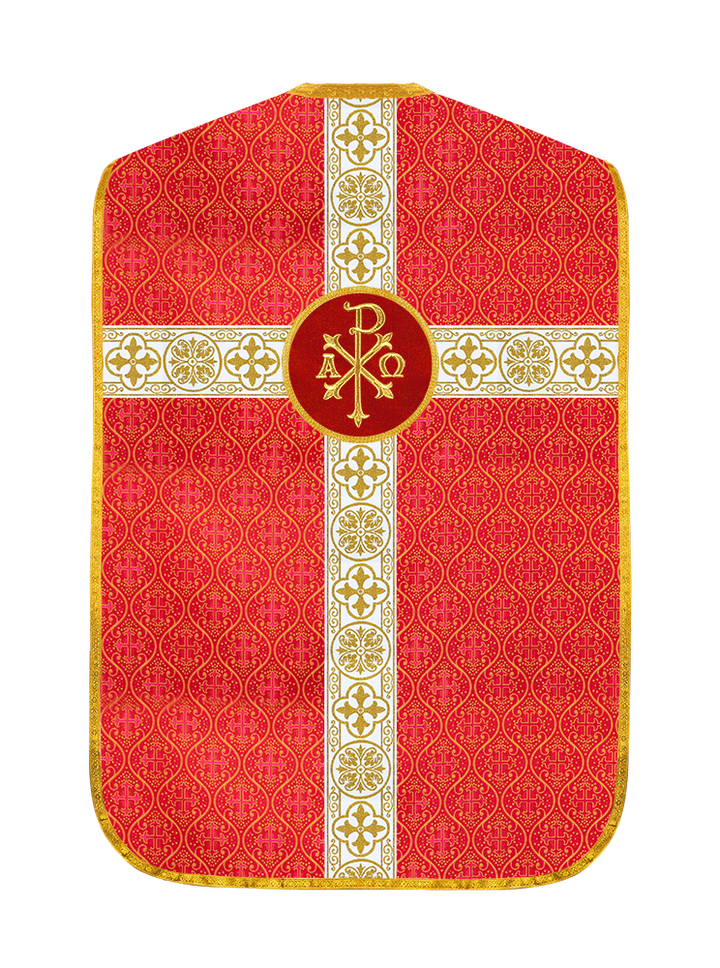 Roman Catholic Chasuble with Spiritual Motif