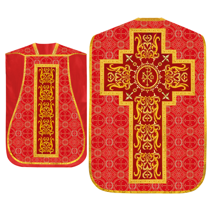 Roman Chasuble with matching stole