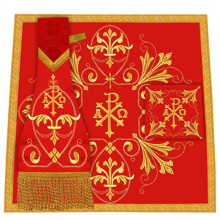 St Philip Neri Chasuble with Embroidered Lace