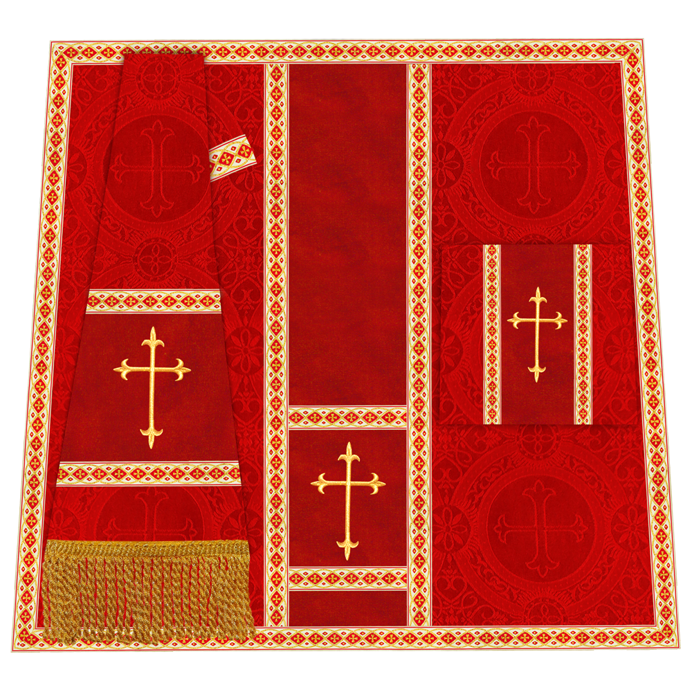 Liturgical Mass set with Cross