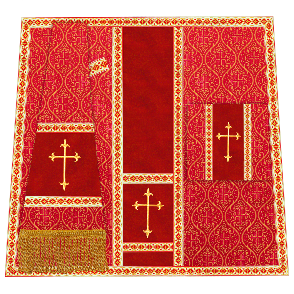 Liturgical Mass set with Cross