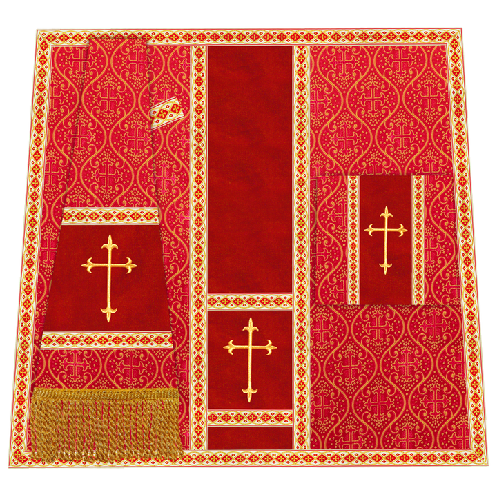 Liturgical Mass set with Cross