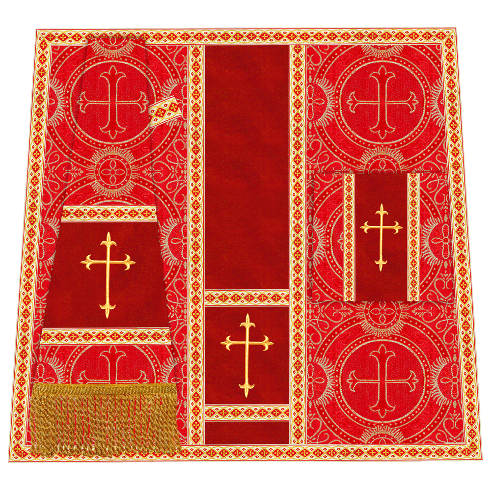 Liturgical Mass set with Cross