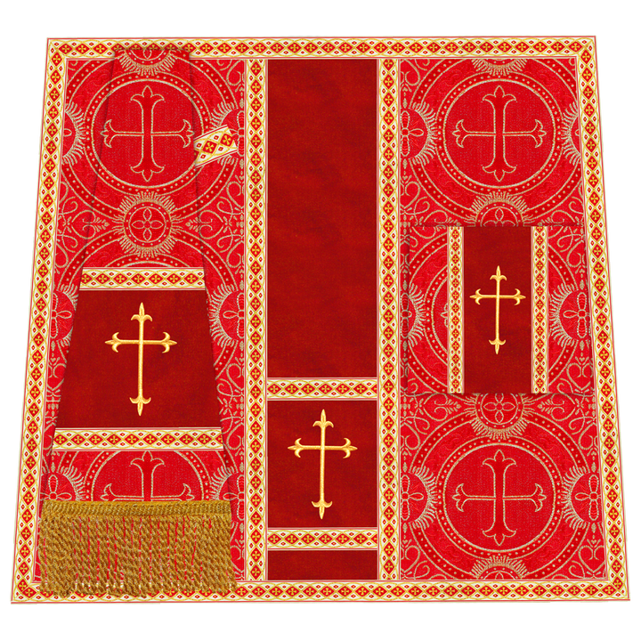 Liturgical Mass set with Cross