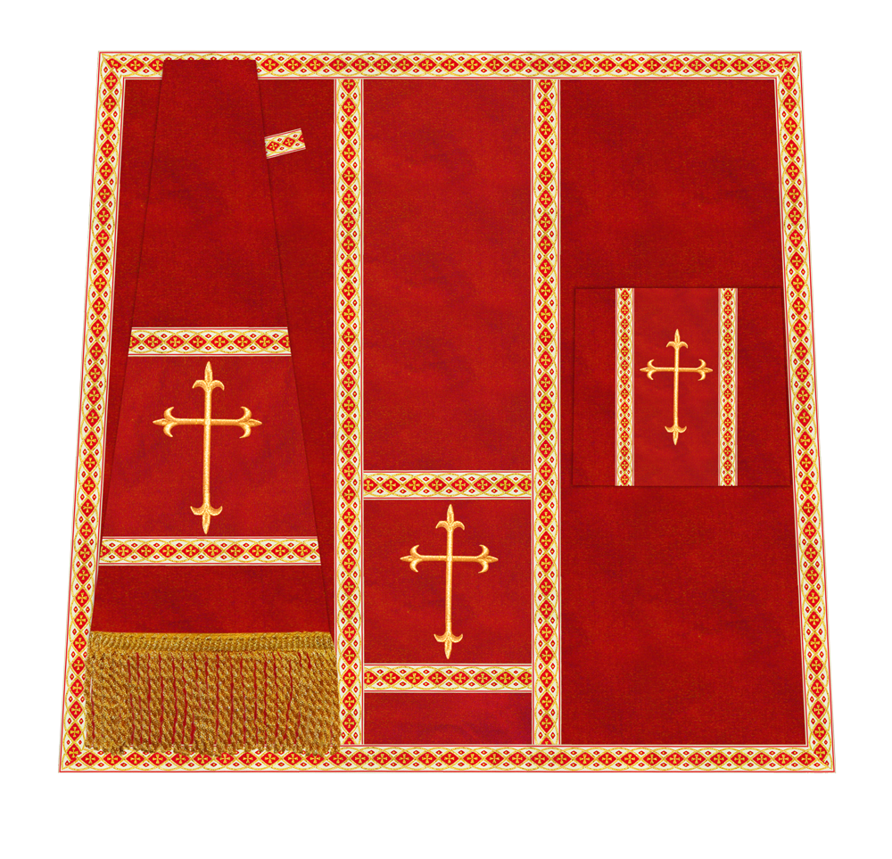 Liturgical Mass set with Cross