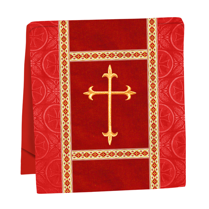 Traditional Altar Mass Set with  Embroidered Motifs