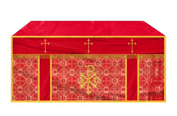 Altar Cloth with Spiritual Cross