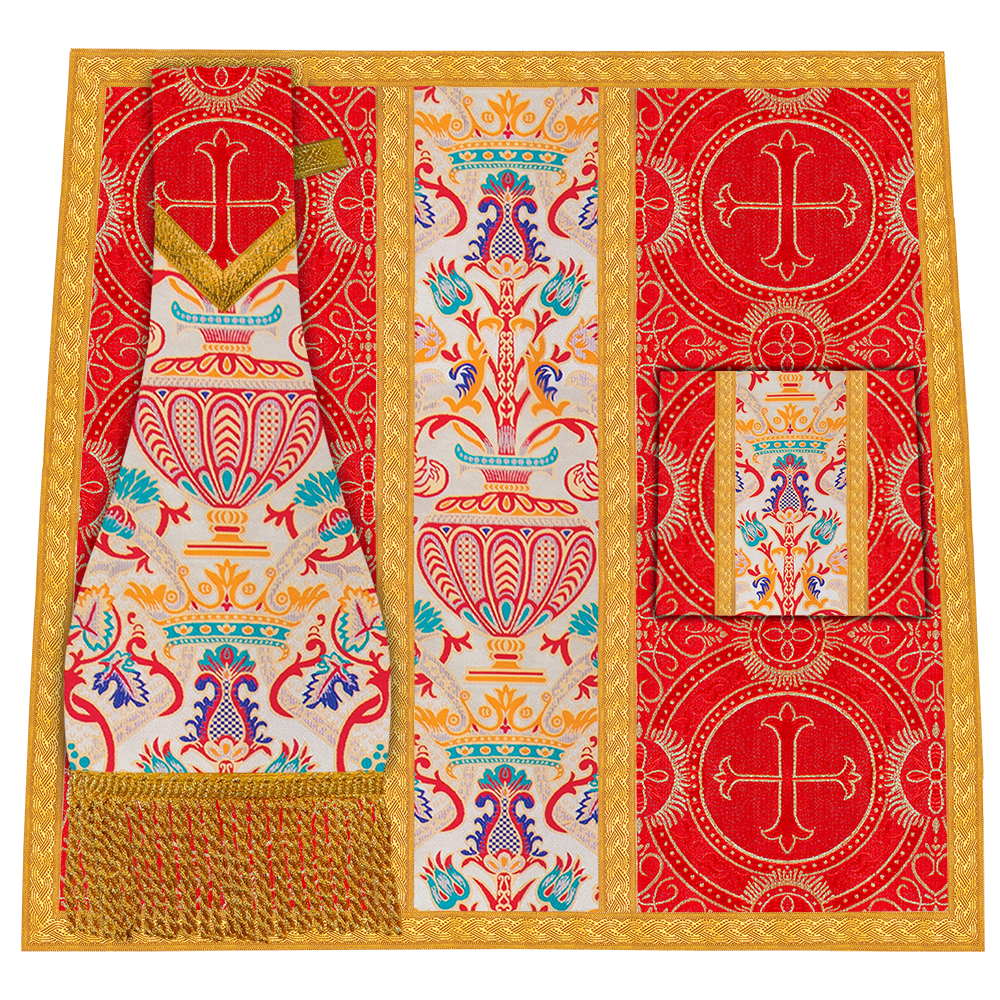 Coronation Tapestry with Roman Highline Mass Set