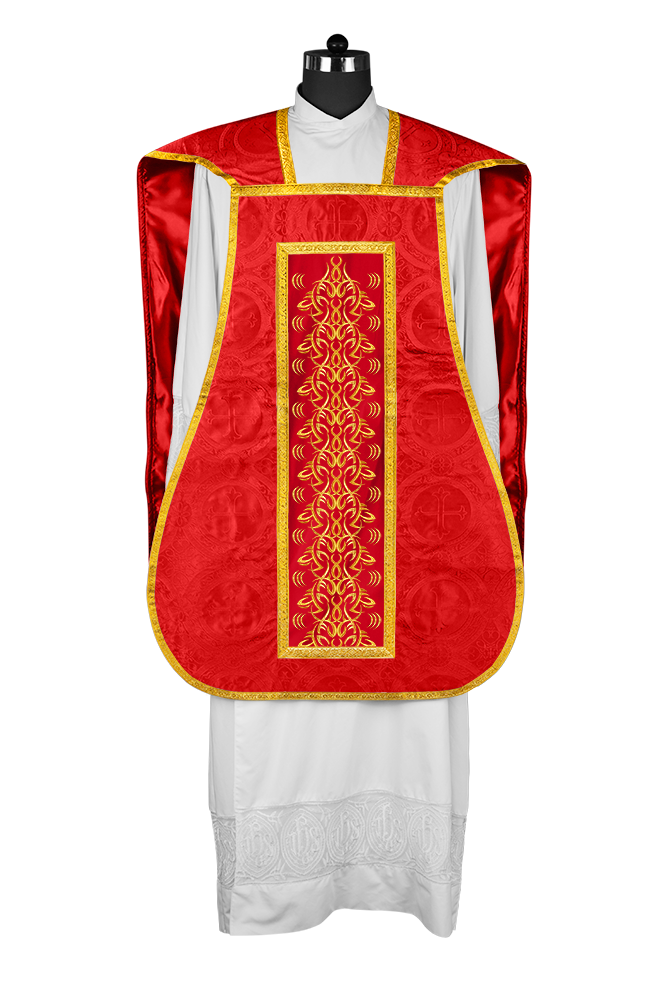 Fiddleback vestment with stole