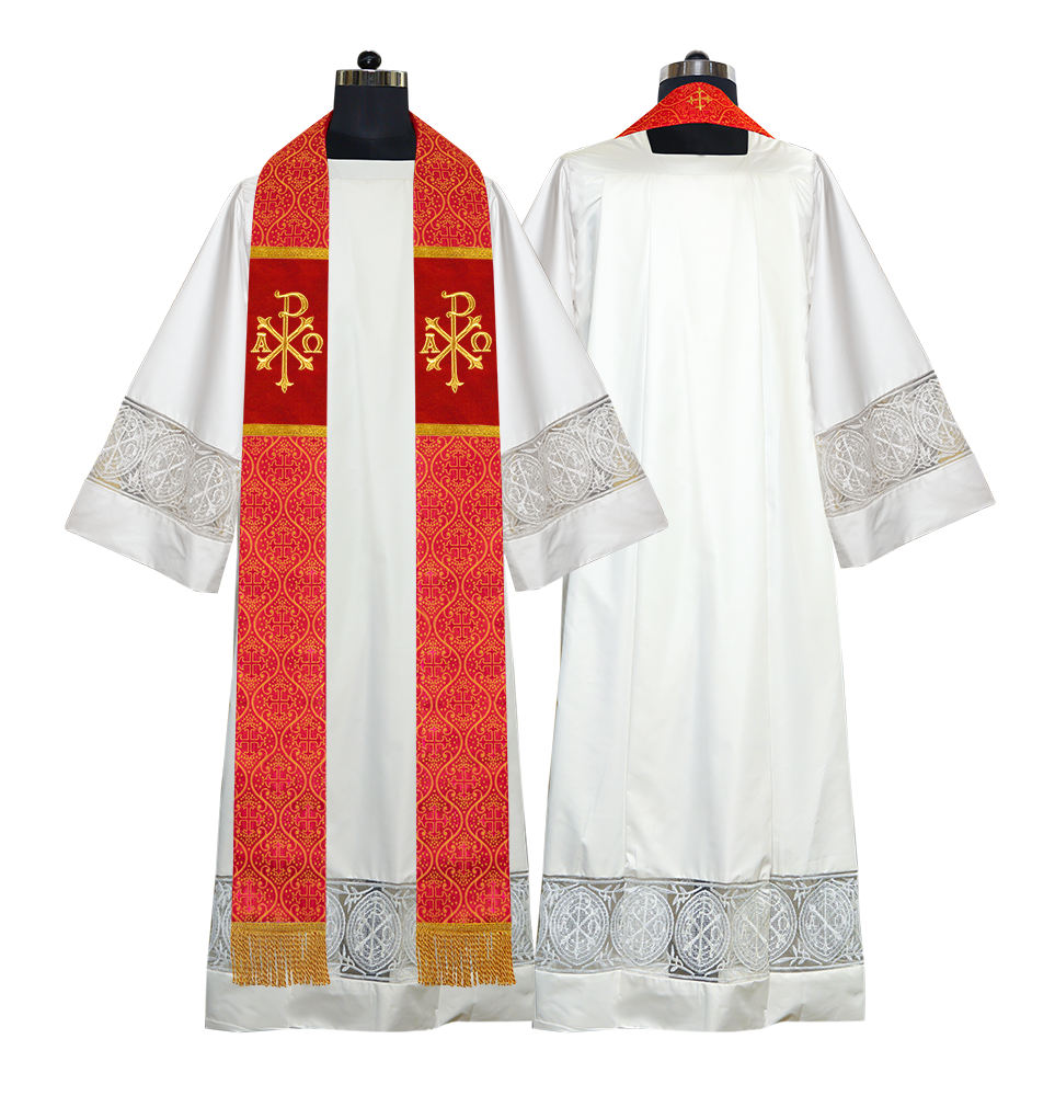 Clergy Stole with Spiritual motif