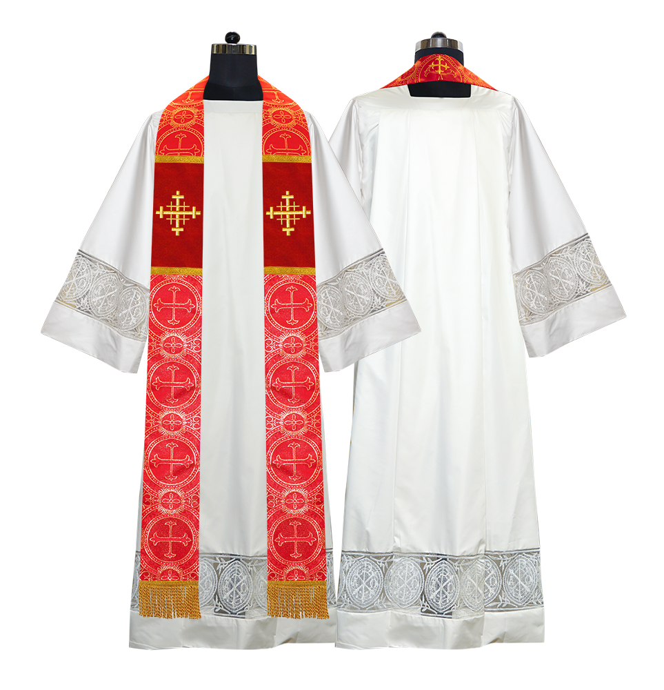 Clergy Stole with Spiritual motif