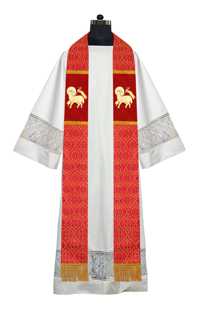 Clergy Stole with Spiritual motif