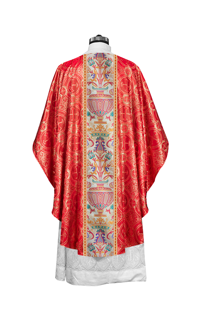 Coronation Tapestry Chasuble Braided with Trims