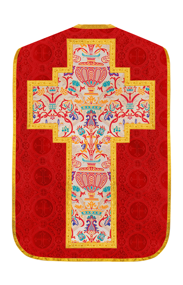 Tapiz de coronación Casulla romana 