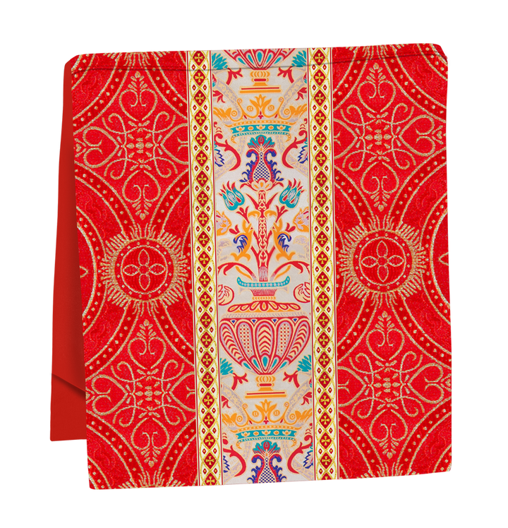 Tapestry Chasuble with Detailed Braids and Trims