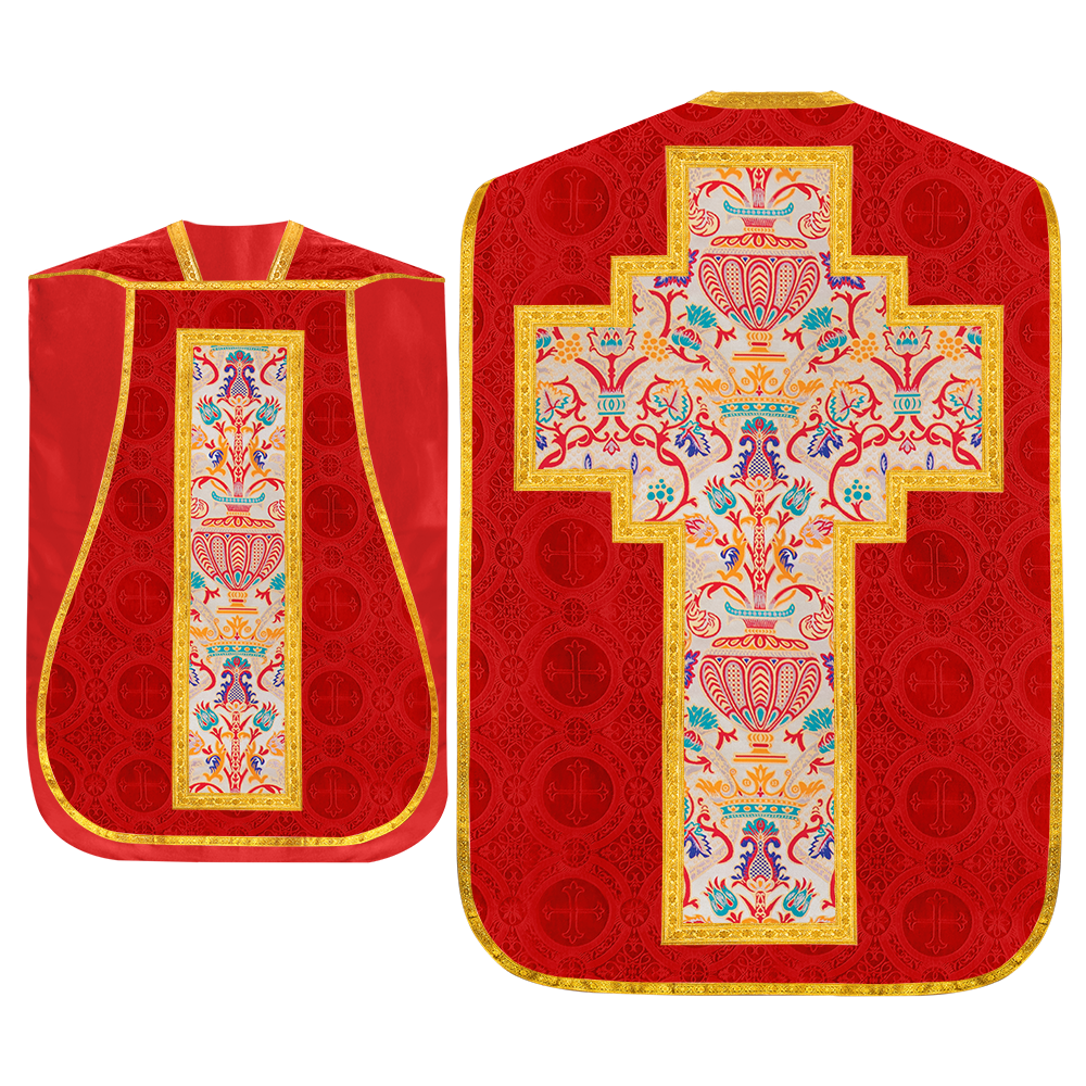 Tapiz de coronación Casulla romana 