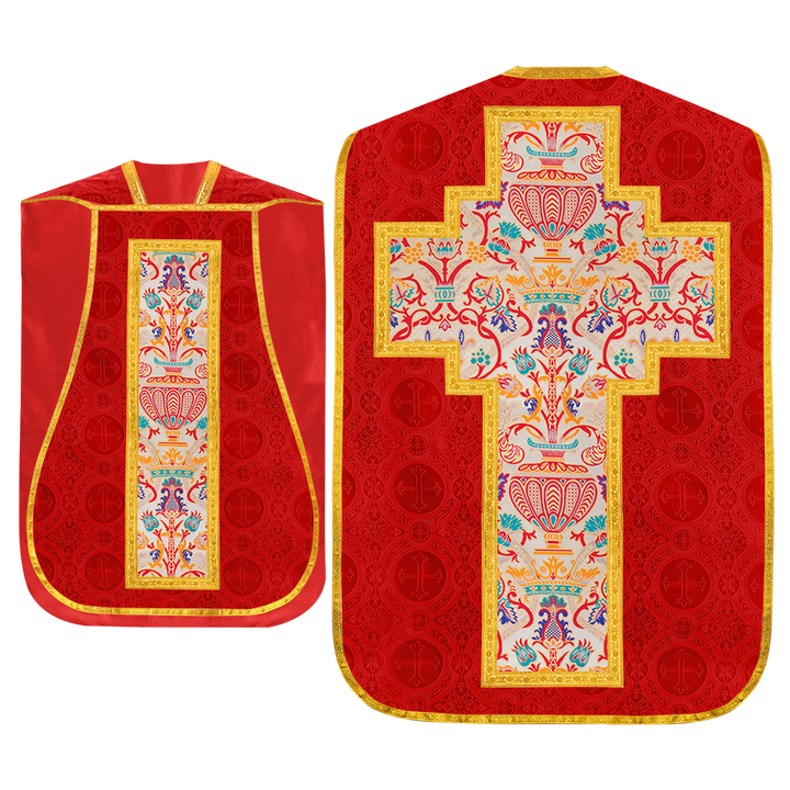 Tapiz de coronación Casulla romana 