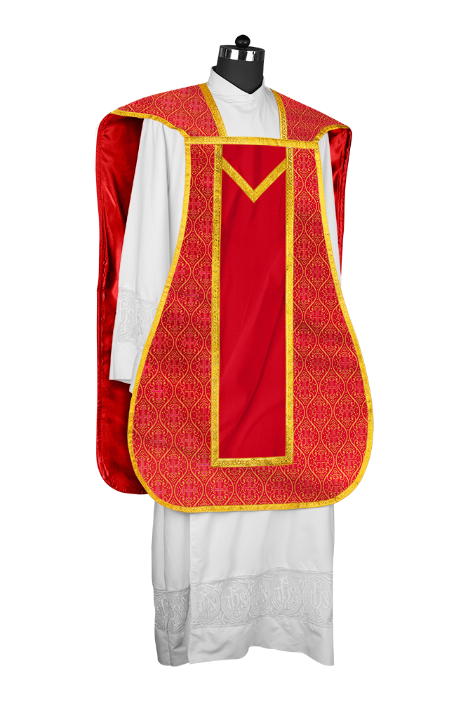 Fiddleback with spiritual motif