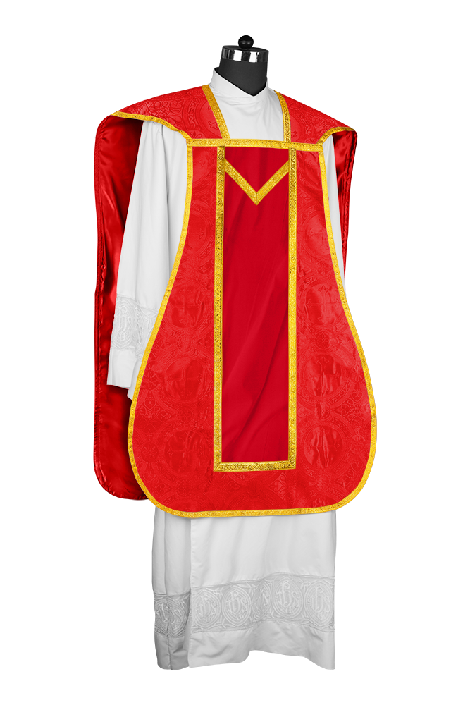 Fiddleback with spiritual motif