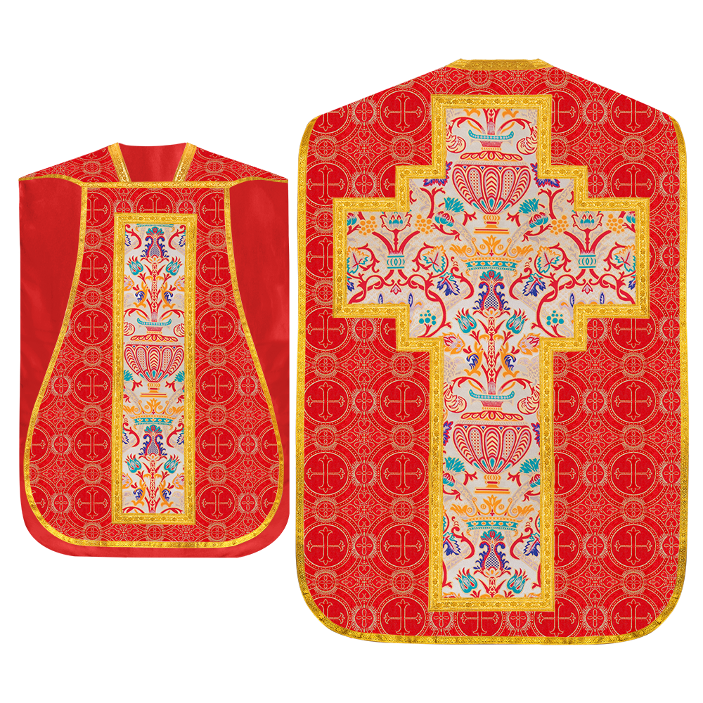 Tapiz de coronación Casulla romana 