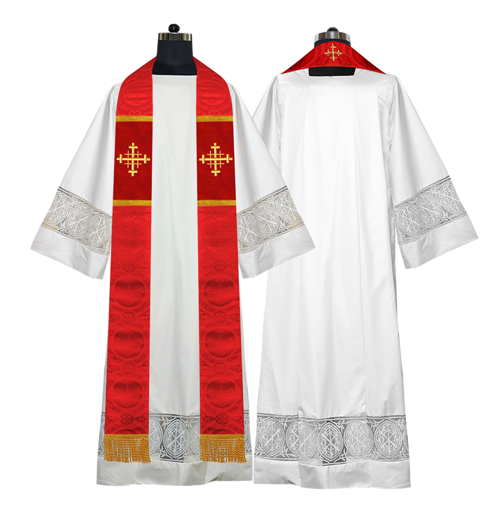 Clergy Stole with Spiritual motif