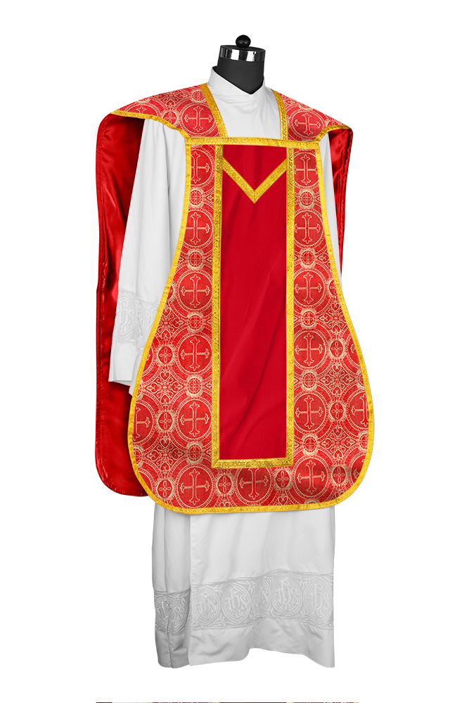 Fiddleback with spiritual motif