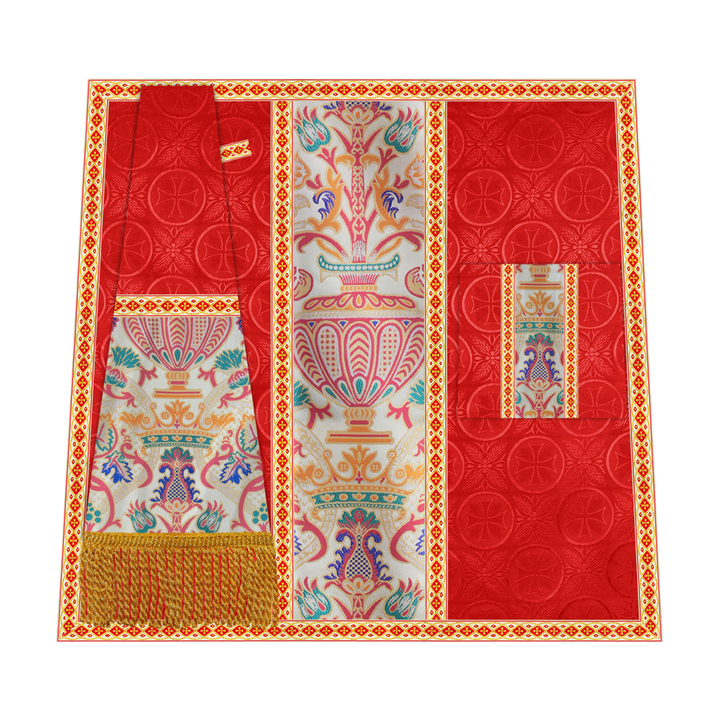 Liturgical Tapestry Mass Set with Ornate trims