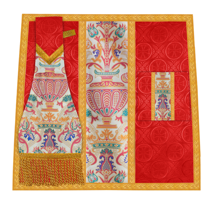 Handcrafted Tapestry Mass Set with Braided trims