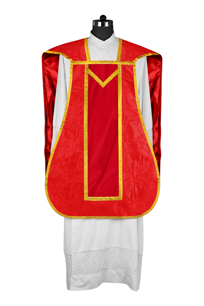 Fiddleback with spiritual motif